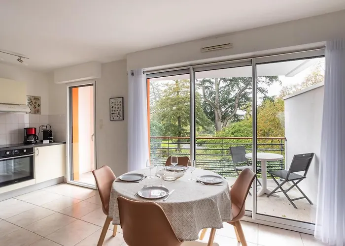 Apartmán Le Jardin Des Plantes - Bail Mobilite Sur Nantes